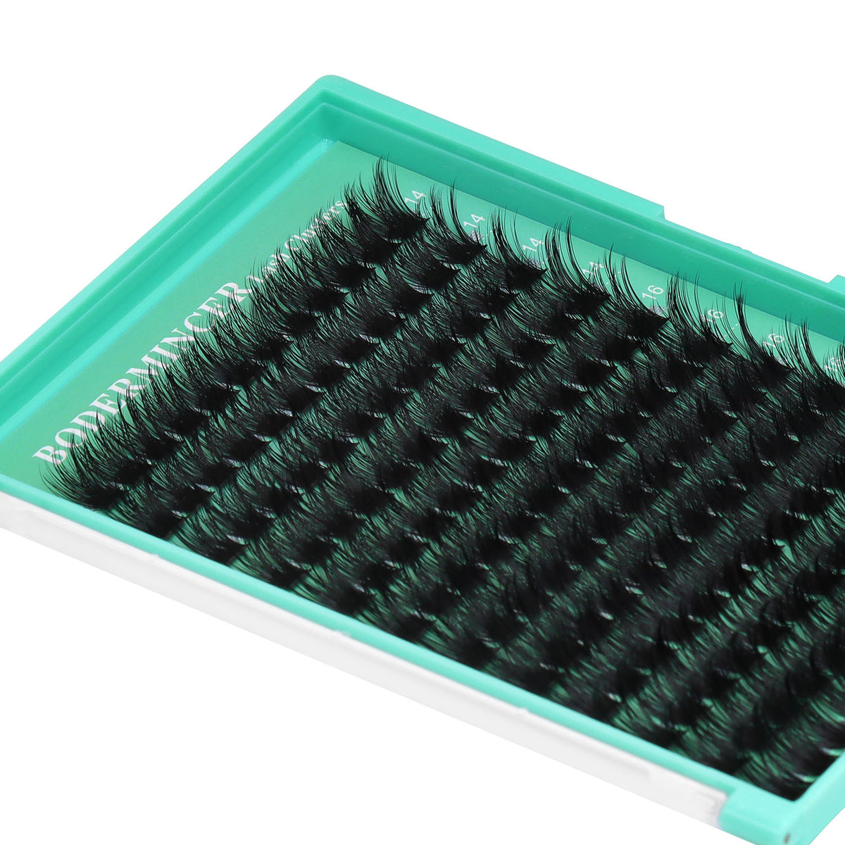 BODERMINCER M01# 14-16-18mm Mixed Lash Clusters Kit D Curl