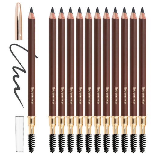 Bodermincer 1pcs Eyebrow Pencil Longlasting Waterproof Durable Liner Eyebrow 5 Colors to Choose