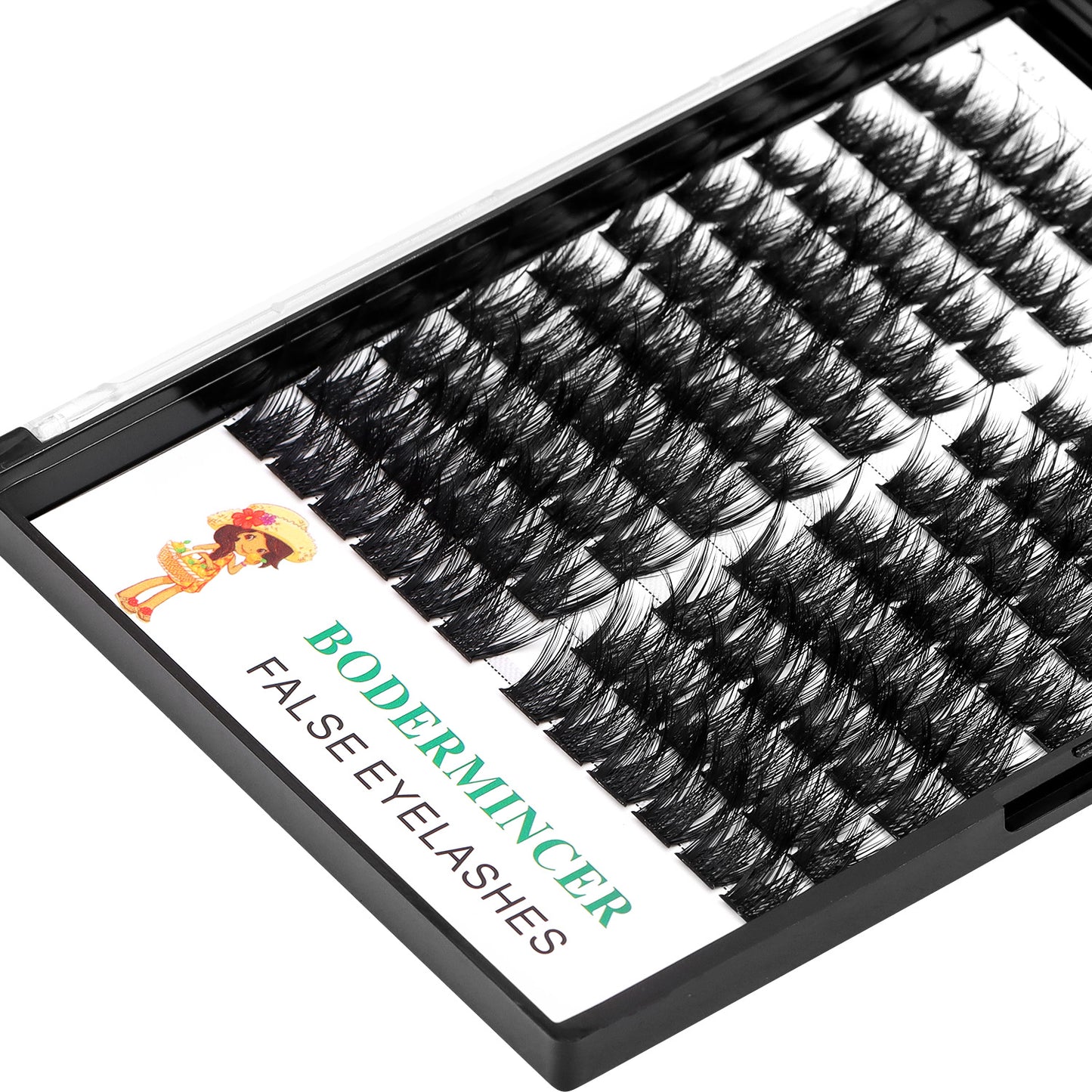 Bodemrincer X009# 14-16-18mm Mixed Lash Cluster D Curl