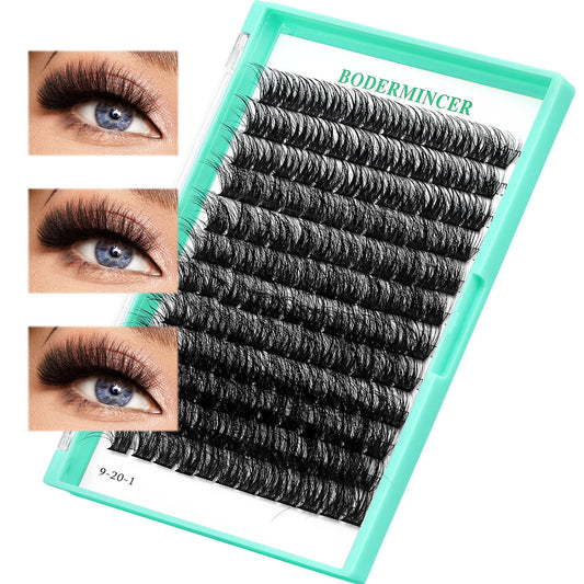 Bodermincer Fluffy Lash Clusters 14-16-18-20mm Mixed