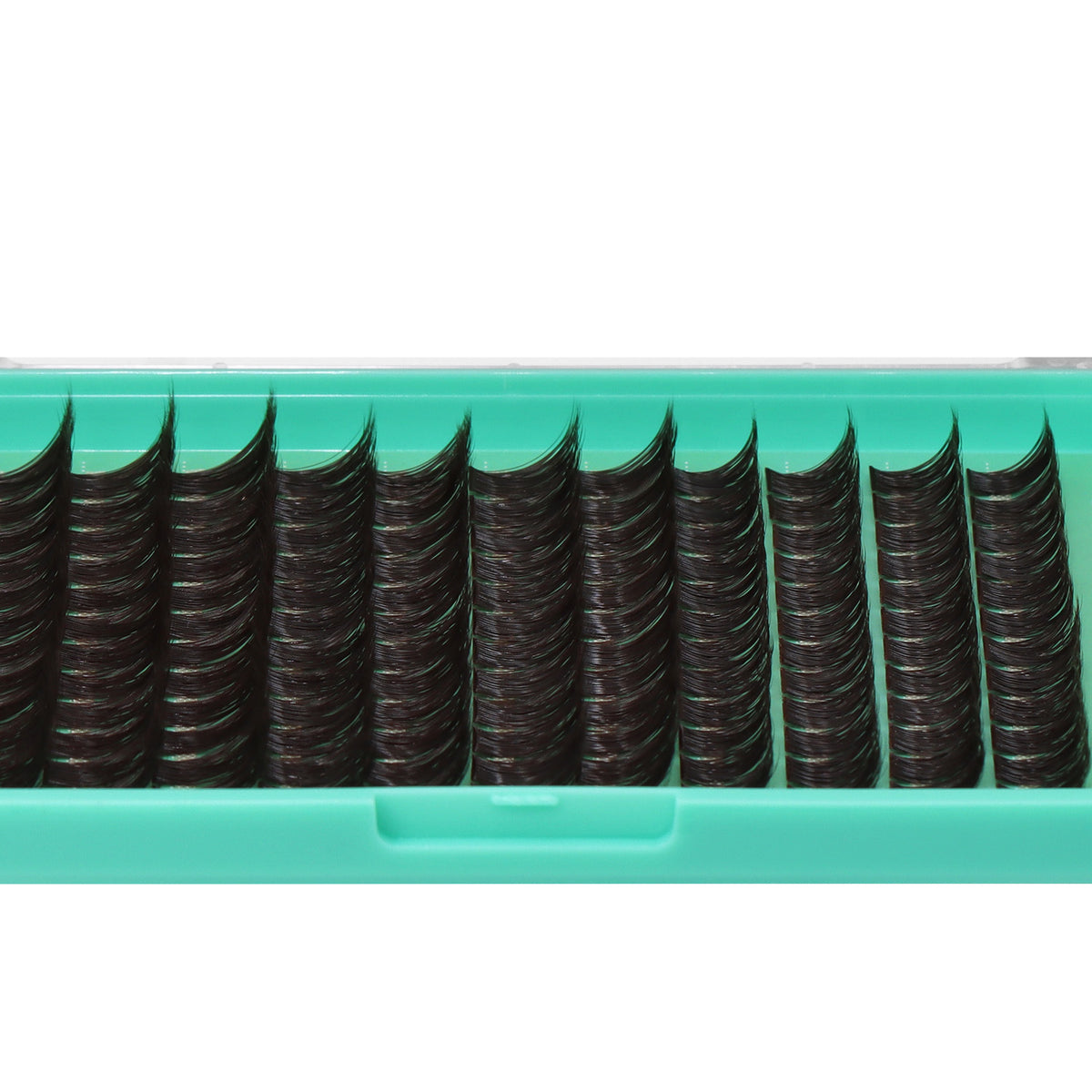BODERMINCER M01 Black Brown 14-16-18mm Mixed Lash Clusters Kit D Curl