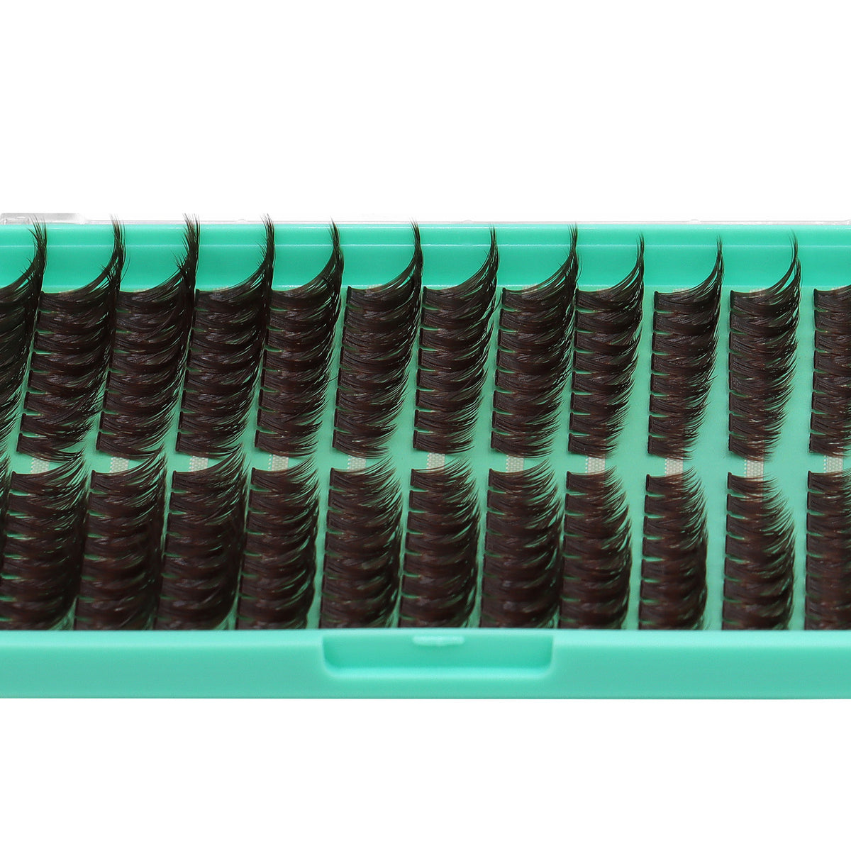 BODERMINCER 100D Pre-mapped Dark Brown 14-16-18mm Mixed Lash Clusters Kit D Curl