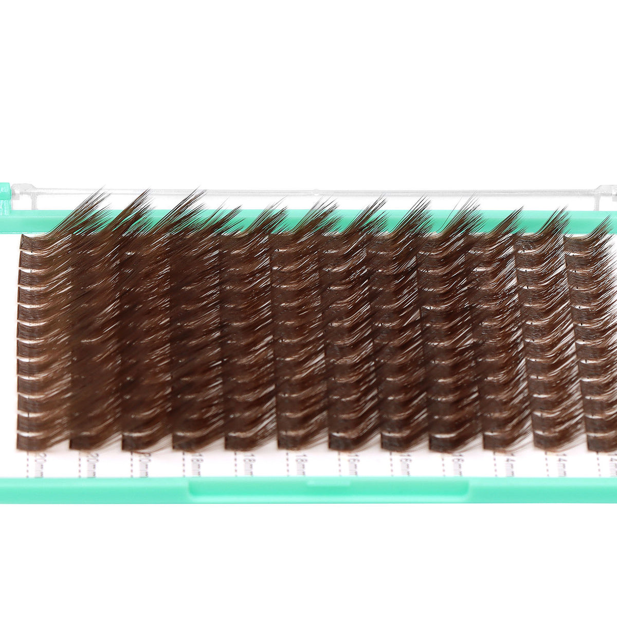 BODERMINCER M01 Dark Brown L Curl 14-16-18-20mm Mixed Lash Clusters Kit