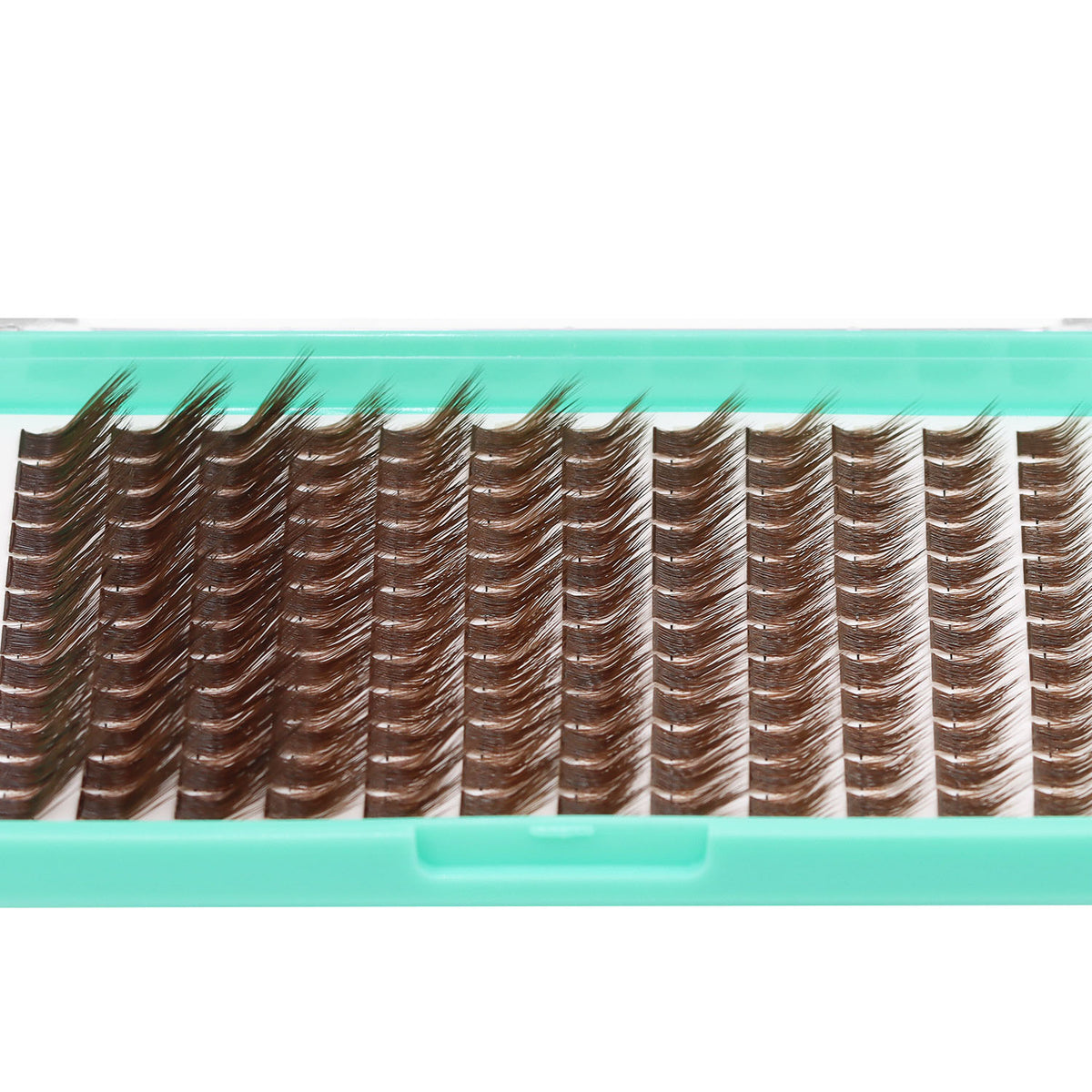 BODERMINCER M01 Dark Brown L Curl 10-12-14-16mm Mixed Lash Clusters Kit