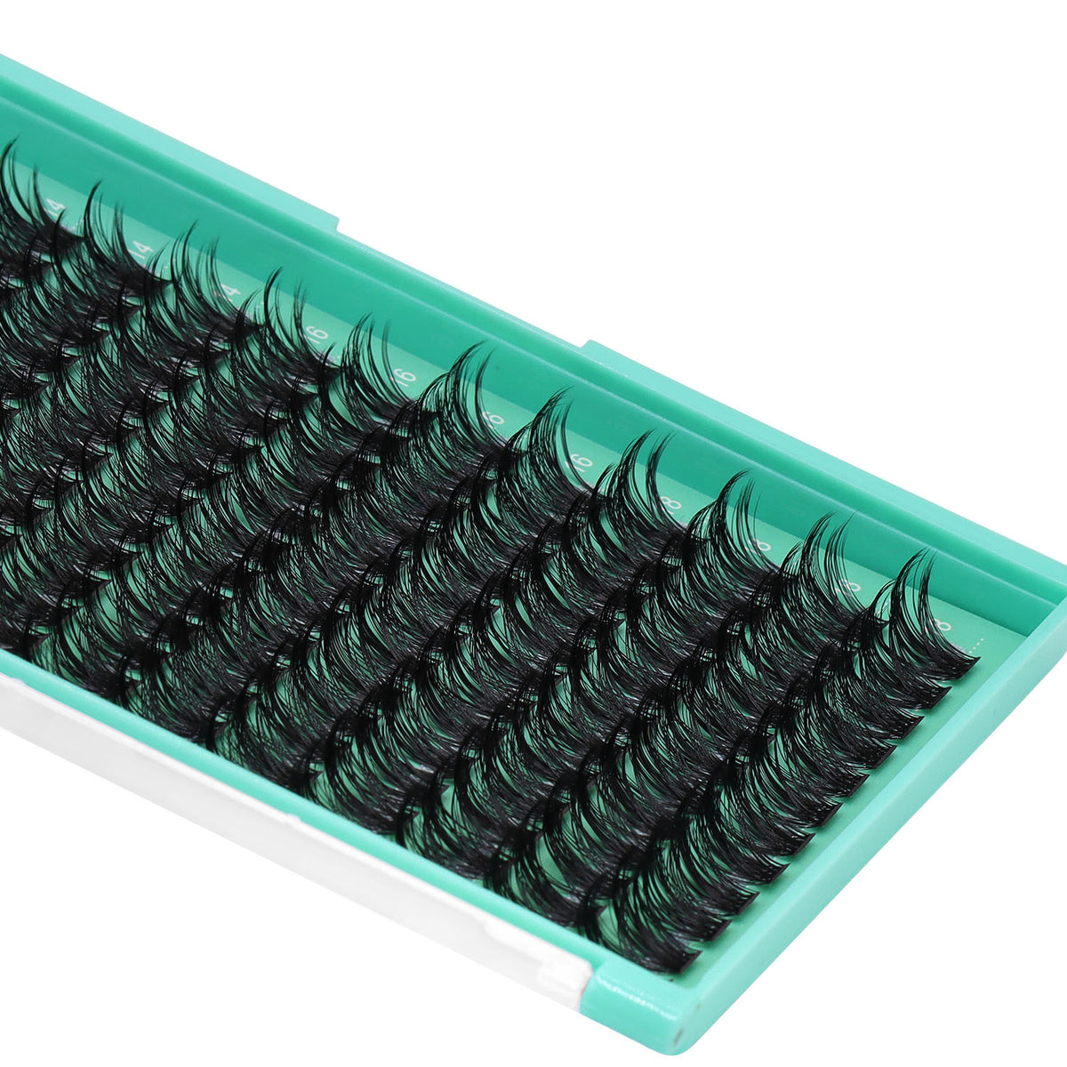 BODERMINCER M02# 14-16-18mm Mixed Lash Clusters Kit D Curl
