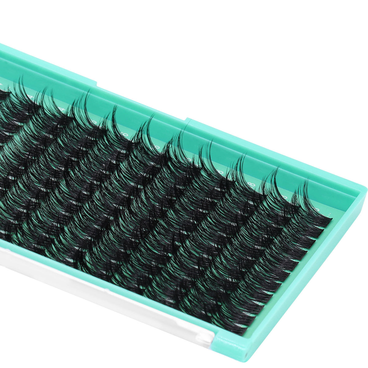 BODERMINCER M029# 14-16-18mm Mixed Lash Clusters Kit D Curl