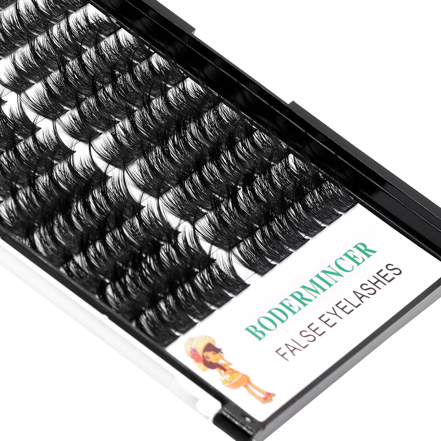 Bodemrincer X009# 14-16-18mm Mixed Lash Cluster D Curl