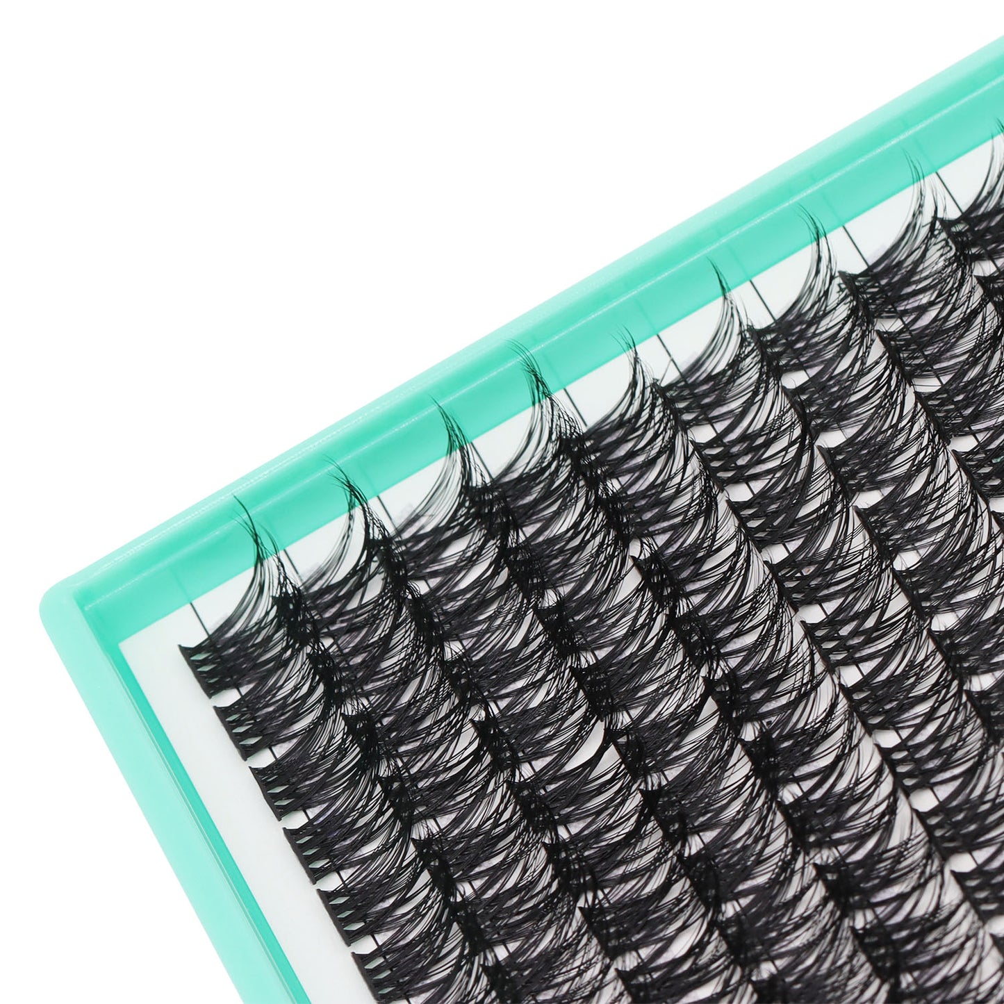 Bodermincer XXXL Large Tray D Curl M32# Color Black 10-12-14-16mm Mixed Lashes Clusters 336pcs Per Tray