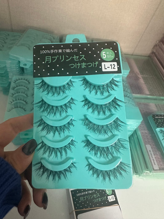 Bodermincer 5 Pairs Lashes